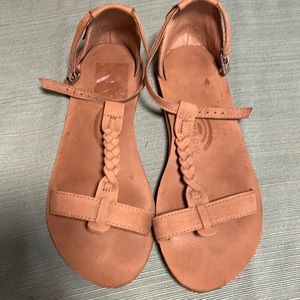 Rainbow Calafia Sandals Braided